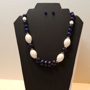 Vintage necklace and earrings